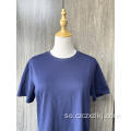 Pure Cotton Men's Solid Color Round Neck T-shirt